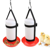 YUYUSO chicken hanging straps for waterer elevate the bottle to reduce coop mess