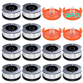 YWTESCH spool-cap set for Black+Decker trimmers enables quick refills.