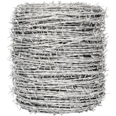 YXJSTO Real Barbed Wire 1320ft roll for durable outdoor fencing and crafts.