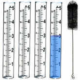 YZDTECH replacement tube for 5-inch rain gauge delivers easy rainfall tracking.