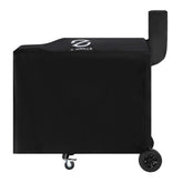 Z GRILLS 54-inch front view cover protecting grill against sun and rain