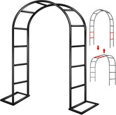 ZANGEROI garden arch trellis supports climbing plants for a natural focal point