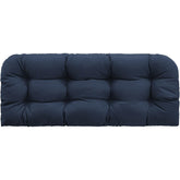 Zanwu Hwd outdoor bench cushion tufted for plush patio seating.