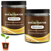 zardlect premium soil activator bottle pour boosts soil health for lush growth.