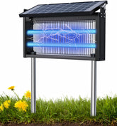 ZBNMY bug zapper outdoors with glow for patio mosquito deterrence