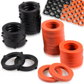ZDBB garden hose washer with black self-locking tab for secure fittings.