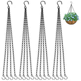 ZeeDix 24-inch hanging chain for sturdy outdoor plant pots