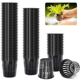 ZeeDix 2-inch net pot pack close-up showing sturdy mesh and smooth lip for easy handling.