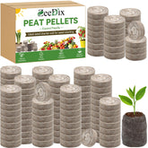 Zeedix 30mm peat pellet pack for quick germination and transplant-ready seedlings.