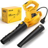 ZEGJAW electric leaf blower assembled for immediate yard cleanup.