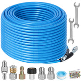 Zejoot 100ft sewer jetter hose ready for heavy-duty drain cleaning