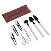 ZELARMAN Bonsai pruner in use, precise cuts for shaping