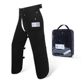 ZELARMAN chainsaw chaps apron coverage protecting legs during logging