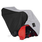 Zenicham snow blower cover waterproof 600D front view shields against rain.