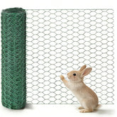 Zenorebir chicken wire for floral arrangements showing spacious layout and stem support.