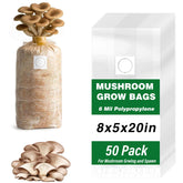 Zenrok mushroom grow bags 50-pack for consistent home cultivation.