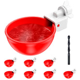 ZenxyHoC chicken waterer cups installation shows easy setup for coop hydration