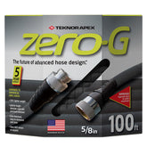 Zero-G 4001-100 garden hose gray pour demonstrates high-flow performance.