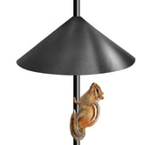 Zerofish Squirrel Baffle 19in install setup protects bird feeders from raiders.