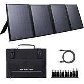 ZeroKor 40W foldable panel compact for easy packing and on-the-go charging.