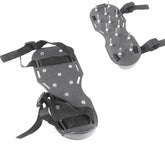 Zeromall lawn shoes spike sandal worn on foot for efficient lawn aeration