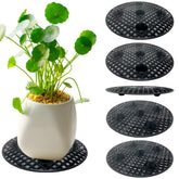 Zeromall plant riser with round base elevates pots to improve drainage and airflow.