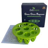 ZESTIGREENS Easiest Green Onion Regrower lid in action enabling effortless at-home regrowth