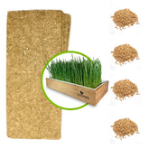 ZESTIGREENS self-watering mats for cat grass create easy, mess-free growth.
