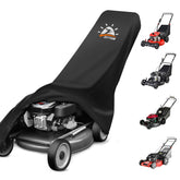 Zettum push mower cover with universal fit protects against rain, sun, and dust.