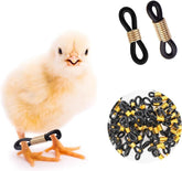 ZhangyiHot baby chick hobble band in black for gentle leg support.