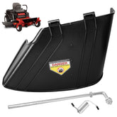 ZHIXING 137-7046 deflector chute front view with mounting hardware for easy installation.