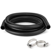 ZhiYo 1-inch pond tubing close-up showing durable corrugated exterior