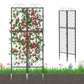 Zhongma 2-pack garden trellises tall frame for climbing plants
