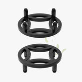 Zhongma 8.7-inch plant stand front view showing stable base for heavy pots
