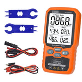 ZIBOO FT-2000W MPPT meter display with real-time power readouts.