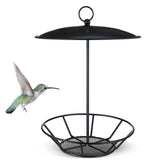 Ziliny outdoor cylinder bird feeder with metal construction for durable year‑round feeding