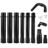 Zipcase gutter cleaning kit with 9.25 ft reach for safe ground cleaning.