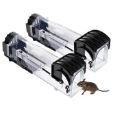 Ziprusburk mouse trap front view shows humane live-catch design for safe release.