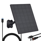 Zivif 10W solar panel for outdoor cameras delivers steady solar energy.