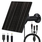Zivif 10W solar charger for trail cameras, front view, durable outdoor power