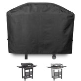 ZJYWSCH griddle cover close-up shows rugged 600D fabric for rain and wind.