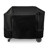 ZJYWSCH grill cover on PB1250CS protecting pellet grill from rain and sun