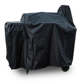 ZJYWSCH grill cover on Pit Boss 850 Pro Series for weather protection and extended lifespan.