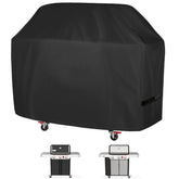 ZJYWSCH grill cover for Weber Genesis 300 Series showing a tailored fit.