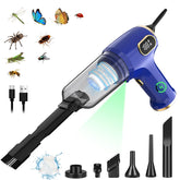 ZLieatmp bug vacuum catcher with LED light aids nighttime catching.