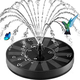 ZOLOCHEL solar fountain features glass cover for enhanced efficiency and durability