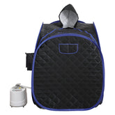 ZONEMEL portable steam sauna folded design for easy storage and quick setup