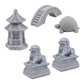 ZORZA miniature bridge for fairy gardens adds tranquil charm