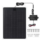 Zuomeng 20W solar panel for dump trailer delivering efficient charging in sunlight.