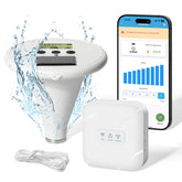 Zuomeng WiFi pool alarm sensor provides continuous monitoring for safer swimming.